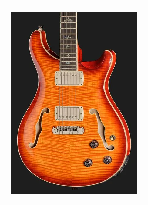 PRS SE Hollowbody II Piezo VSB, selettore pickup e jack di uscita