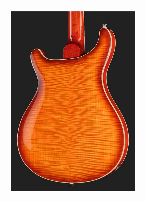 PRS SE Hollowbody II Piezo VSB, paletta con meccaniche e logo