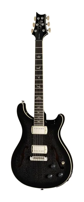 PRS SE Hollowbody Std. Piezo DHSB in primo piano frontale