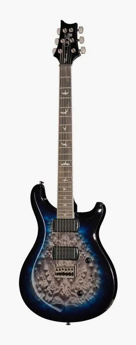 PRS SE Mark Holcomb HL inquadrato di fronte su sfondo neutro