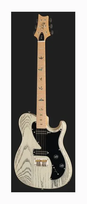 PRS SE NF 53 White Doghair, curve del body viste dall'alto