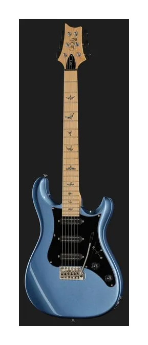 PRS SE NF3 Ice Blue Metallic M, capotasto e prime posizioni della tastiera