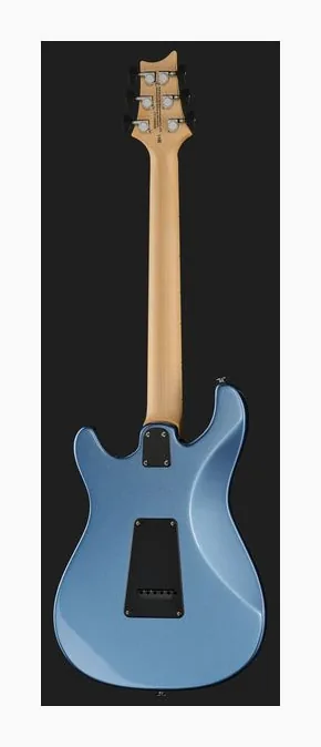 PRS SE NF3 Ice Blue Metallic M, manico e tastiera visti di lato