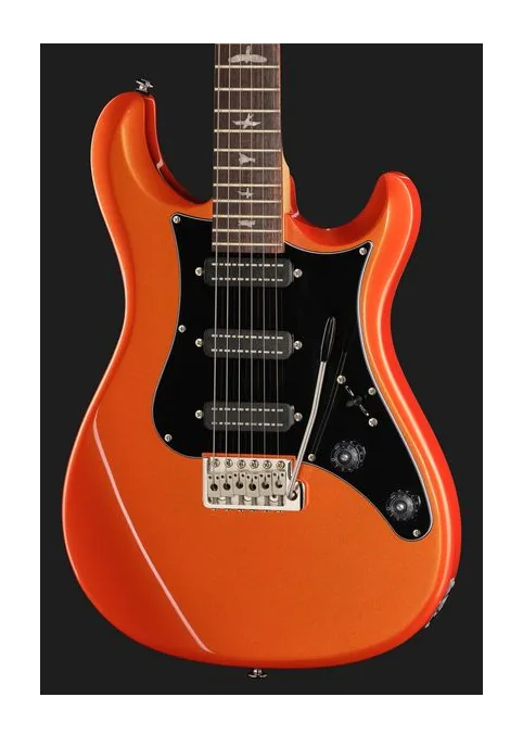 PRS SE NF3 Metallic Orange RW, selettore pickup e jack di uscita