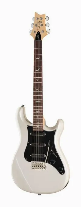 PRS SE NF3 Pearl White RW visto di fronte