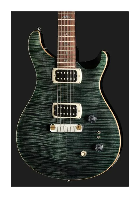 PRS SE Pauls Guitar Teal Black, vista posteriore del corpo