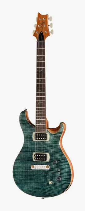 PRS SE Pauls Guitar Slate Blue visto di fronte
