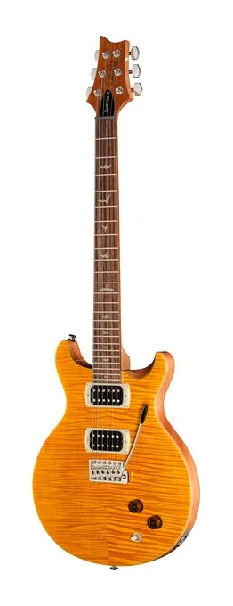 PRS SE Santana SY fotografato frontalmente