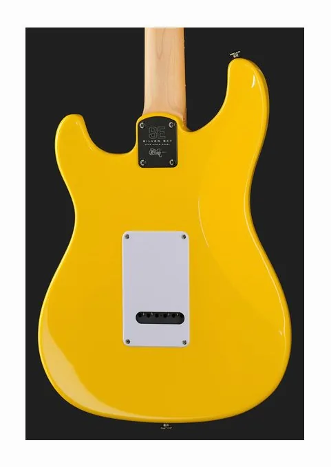 PRS SE Silver Sky Dandy Lion, corpo e verniciatura in primo piano