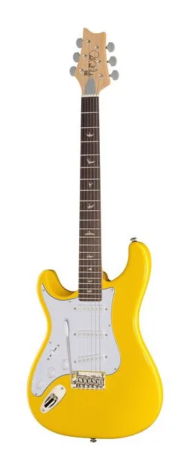 PRS SE Silver Sky Dandy Lion LH visto di fronte