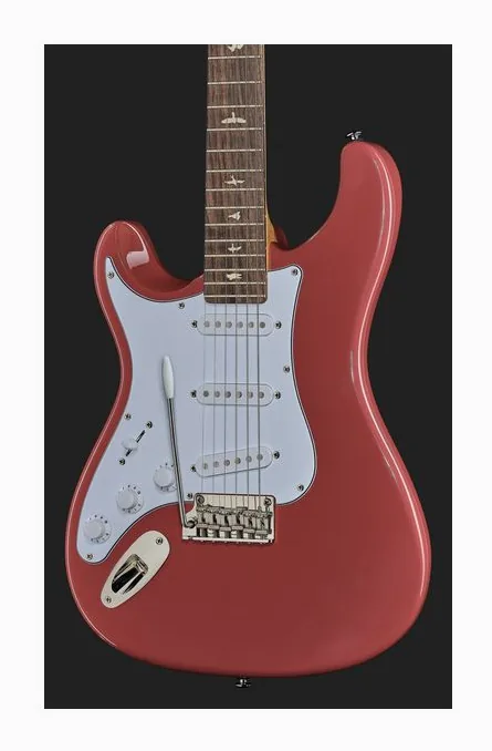 PRS SE Silver Sky Derby Red LH, selettore pickup e jack di uscita