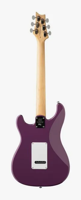 PRS SE Silver Sky Summit Purple, paletta con meccaniche e logo