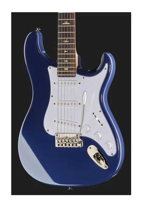 PRS SE Silver Sky Trad Blue, curve del body viste dall'alto