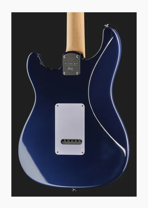 PRS SE Silver Sky Trad Blue, vista posteriore del corpo