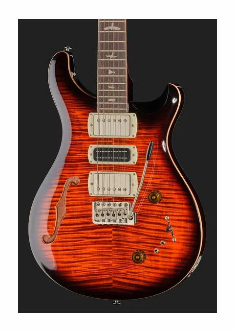 PRS SE Special Semi-Hollow OTS, manico e tastiera visti di lato