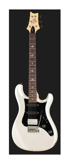PRS SE Studio Standard Pearl White, manico e tastiera visti di lato