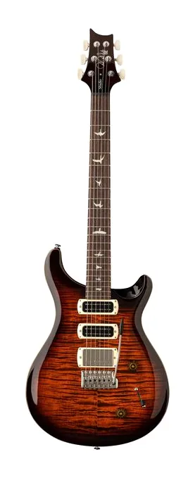 PRS SE Studio Orange Tiger SB fotografato frontalmente