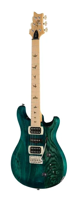 PRS SE Swamp Ash Special IB inquadrato di fronte su sfondo neutro