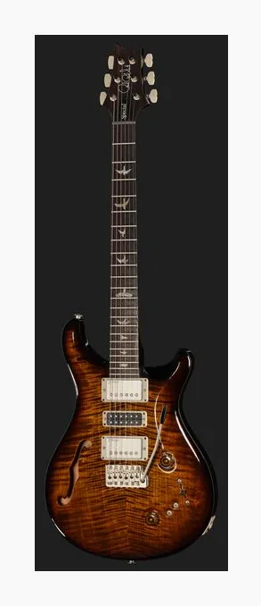 PRS Special Semi-Hollow BGWB, curve del body viste dall'alto