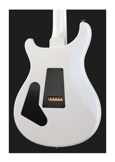 PRS Standard 24 Pearl White, corpo e verniciatura in primo piano