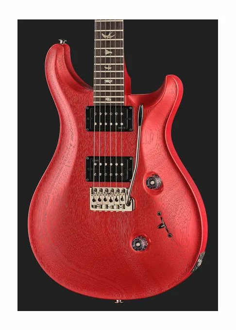 PRS Standard 24 Red Apple, corpo e verniciatura in primo piano