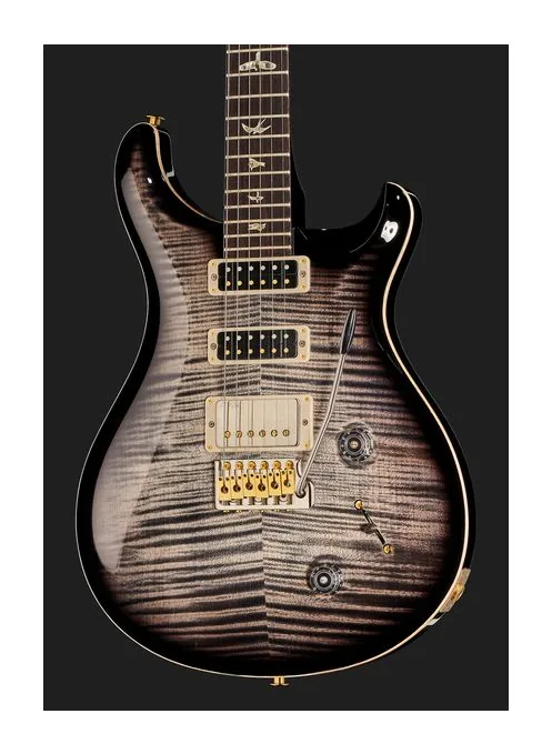 PRS Studio 10 Top Charcoal Burst, manico e tastiera visti di lato