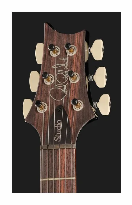 PRS Studio Charcoal Burst, profilo laterale del corpo