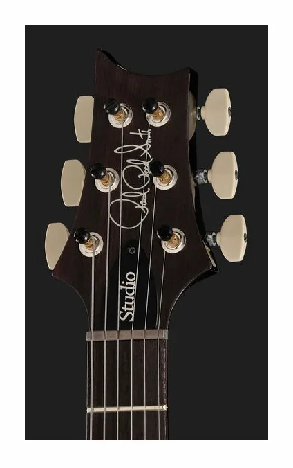 PRS Studio Cobalt Smokeburst, paletta con meccaniche e logo