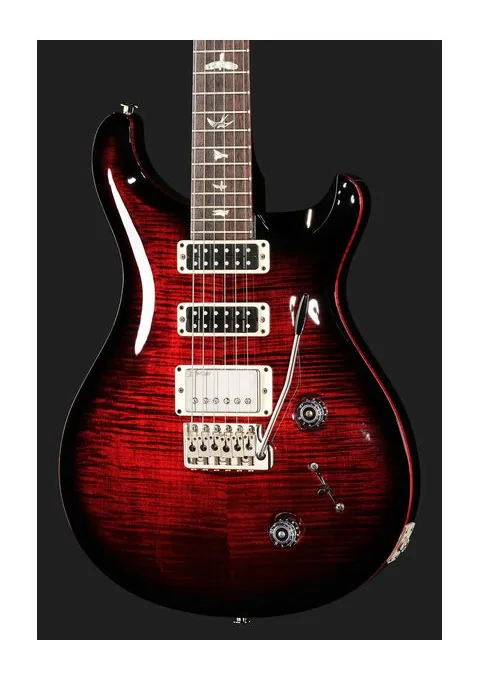 PRS Studio Fire Smokeburst, profilo laterale del corpo