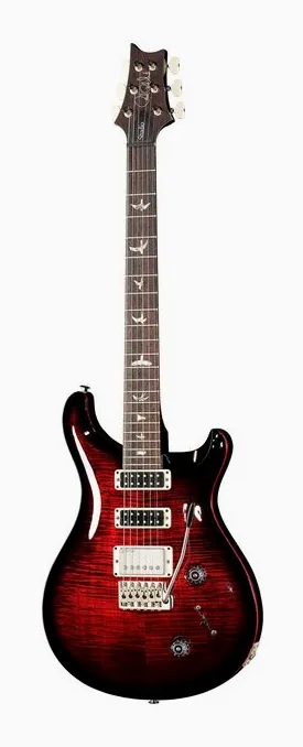 PRS Studio Fire Smokeburst in primo piano frontale