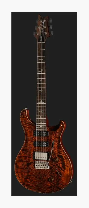 PRS Studio Mango LTD Orange Tiger, manico e tastiera visti di lato