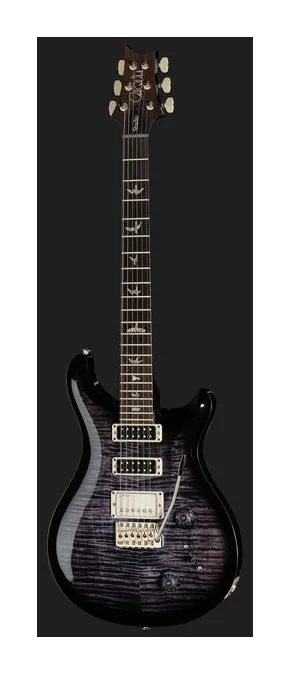 PRS Studio Purple Mist WSB, corpo e verniciatura in primo piano