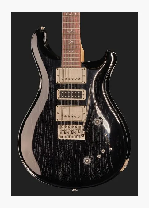PRS Swamp Ash Special Black DH SB, curve del body viste dall'alto