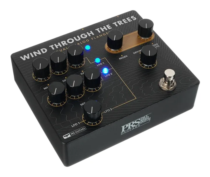 PRS Wind Through the trees Dual Fl, led e interruttore a pedale