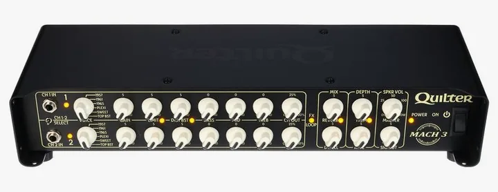 Quilter Aviator Mach 3 Head, angolo del cabinet
