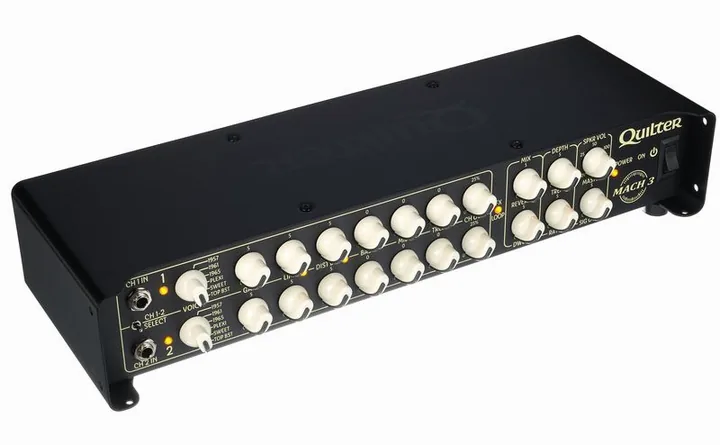 Quilter Aviator Mach 3 Head, pannello dei controlli in primo piano