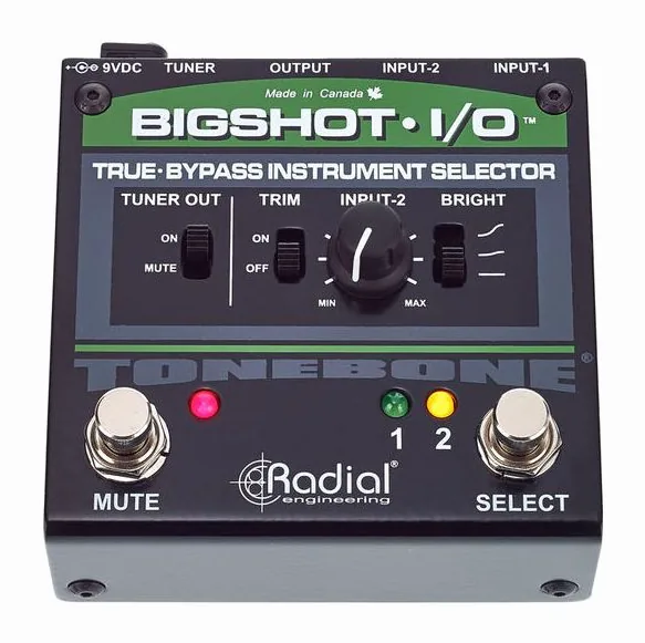 Radial Engineering Bigshot I/O, ingressi e uscite laterali