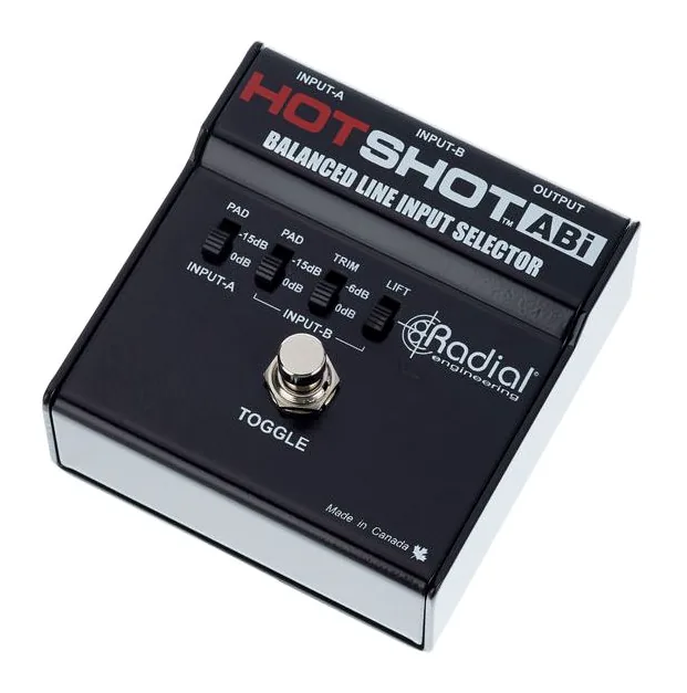 Radial Engineering HotShot ABI fotografato frontalmente