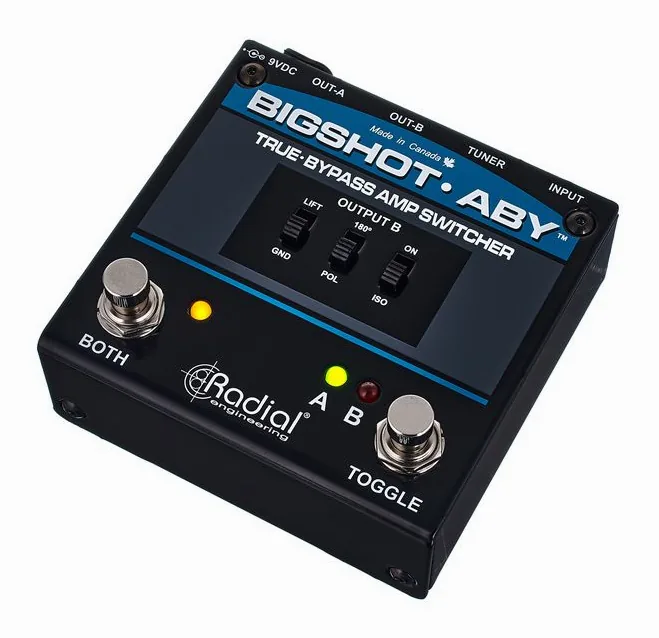 Radial Engineering Tonebone Bigshot ABY/Y MKII visto di fronte