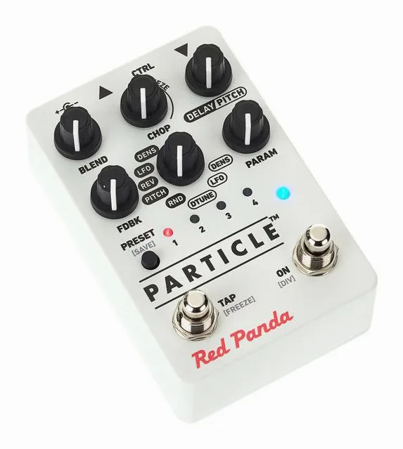 Red Panda Particle 2, connettori sul retro dell'unita