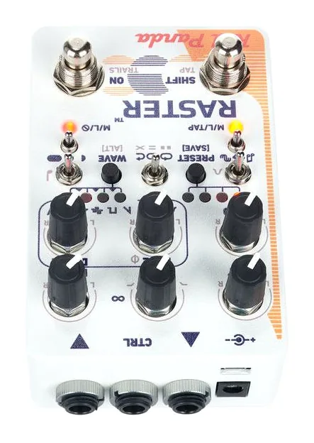 Red Panda Raster V2 - Delay, ingressi e uscite laterali