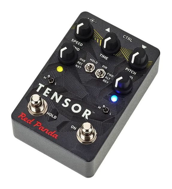 Red Panda Tensor, led e interruttore a pedale