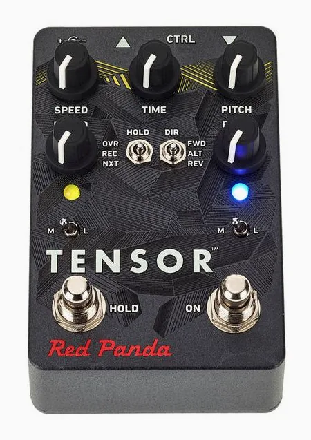 Red Panda Tensor, led e interruttore a pedale