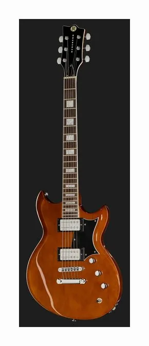 Reverend Bob Balch Violin Brown, selettore pickup e jack di uscita