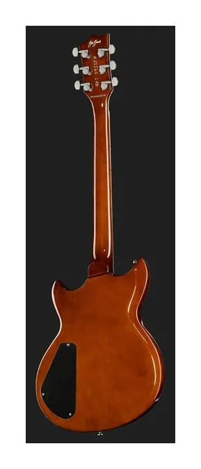Reverend Bob Balch Violin Brown, pickup e manopole dei controlli
