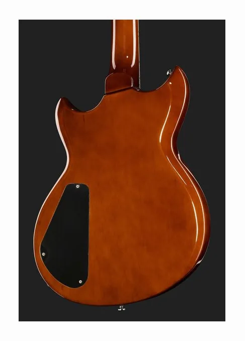 Reverend Bob Balch Violin Brown, curve del body viste dall'alto