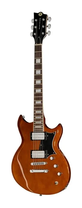 Reverend Bob Balch Violin Brown fotografato frontalmente