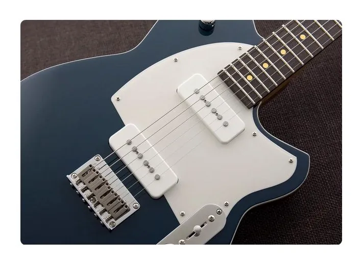 Reverend Charger 290 High Tide Blue, selettore pickup e jack di uscita