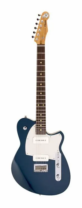 Reverend Charger 290 High Tide Blue in primo piano frontale