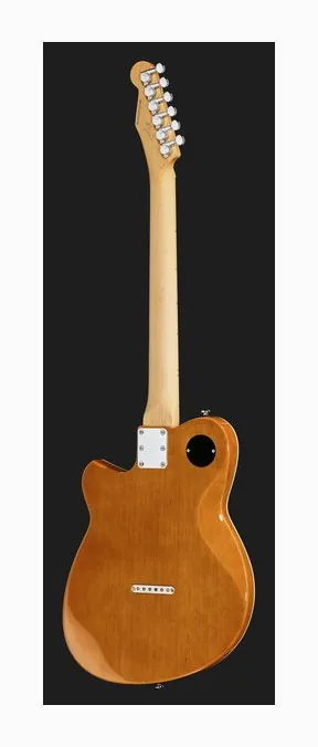Reverend Charger 290 Sandstone, profilo laterale del corpo